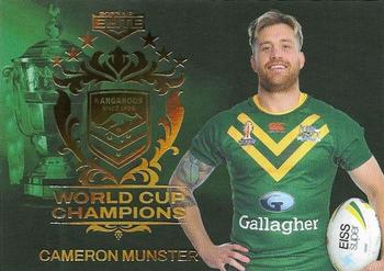 2023 NRL Traders Elite - World Cup Champions #WCC13 Cameron Munster Front